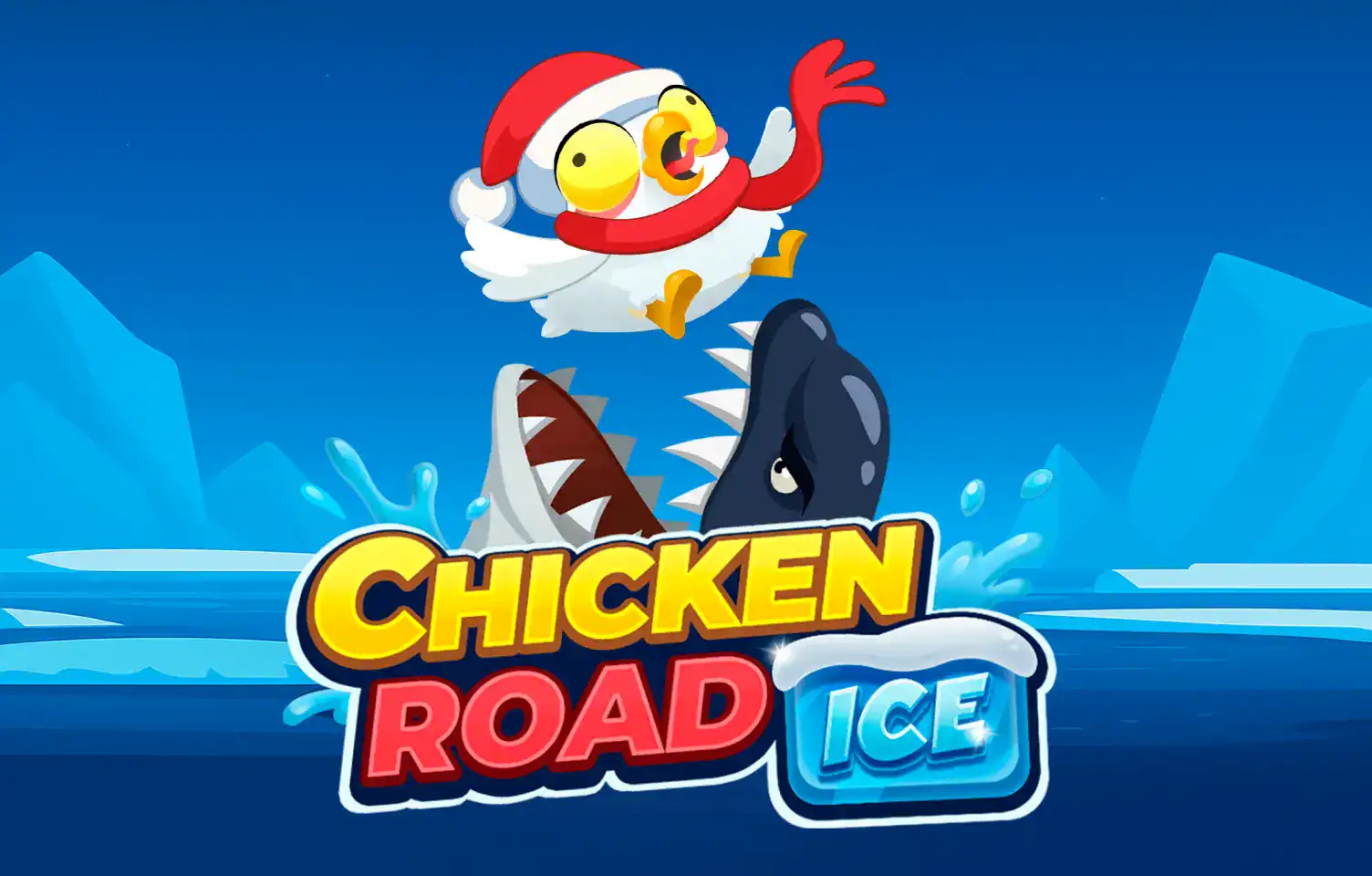 Chicken Road Ice logo - ronaldo game app version alternative.