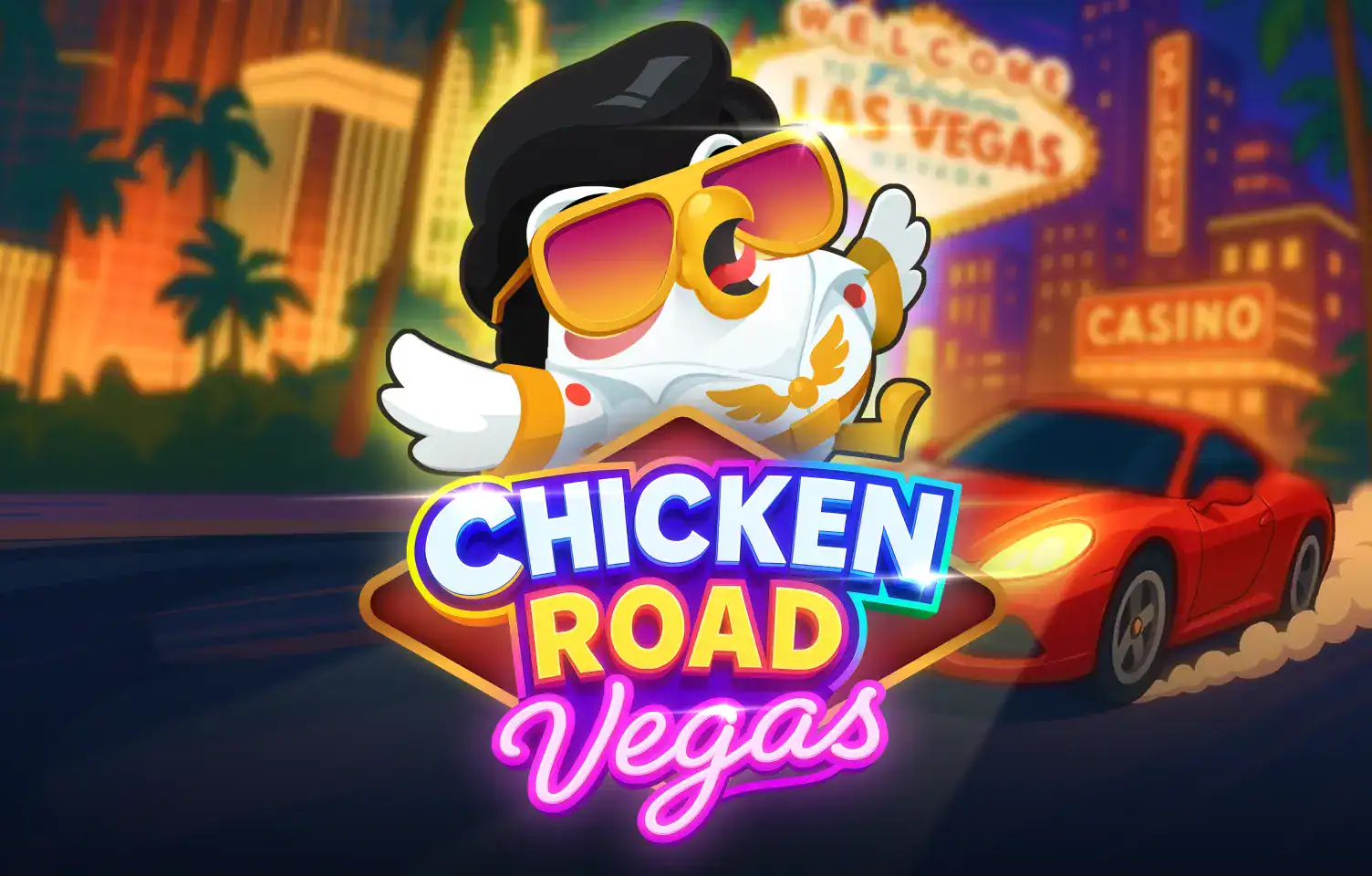 Chicken Road Vegas logo.