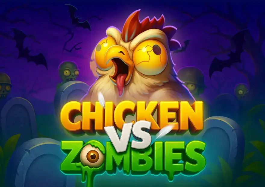 Chicken vs Zombies logo.